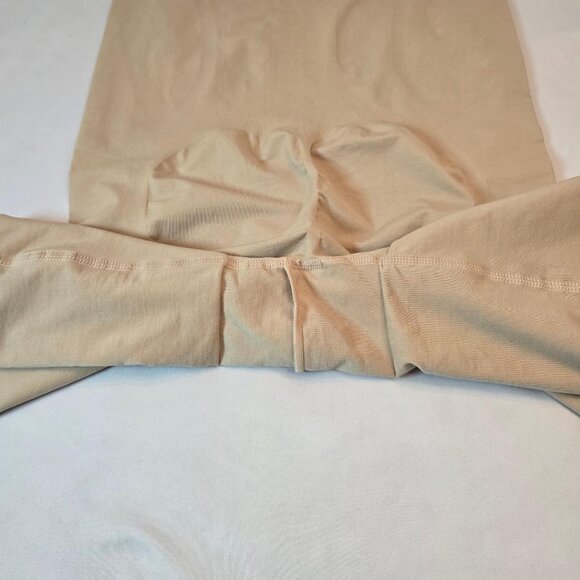 SHAPERX Women Shapewear Tummy Control Open Bust Body Shaper Sz: XL Beige - Picture 7 of 10